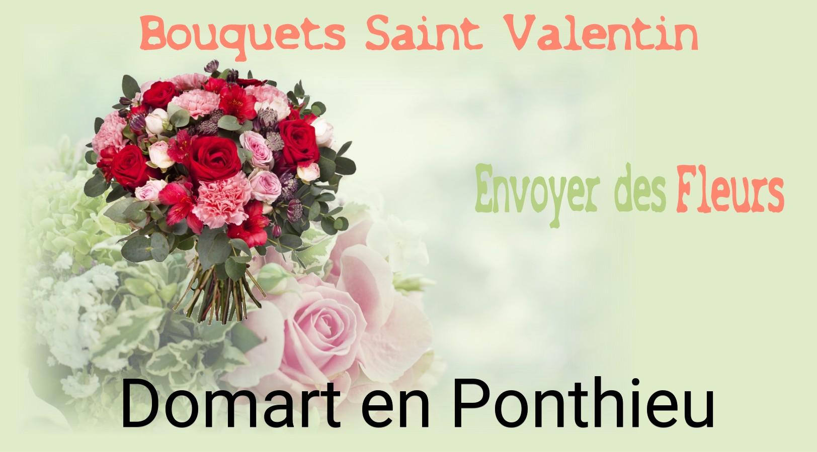 Roses de Saint-Valentin livrées à Domart-en-Ponthieu